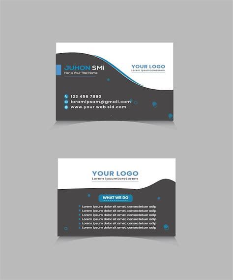 Premium Vector Corporate Business Card Design Templates