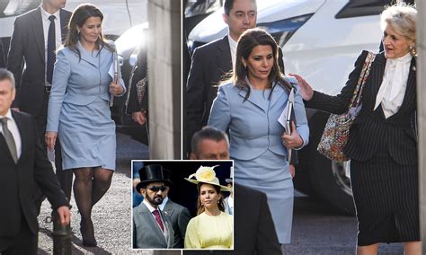 A black range rover pulled up to the entrance. Princess Haya Style - Dubai Ruler S Wife Who Shattered ...