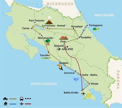 10 Jours Au Costa Rica Itinéraire Transport Hôtel Jolis Circuits