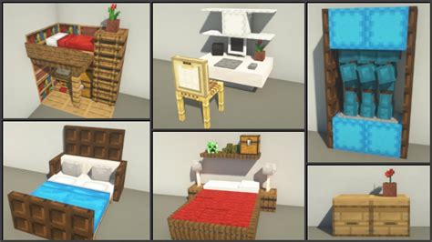 Bed Ideas In Minecraft