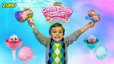 Zuru Oosh Cotton Candy Cuties Toy Review For Kids Youtube