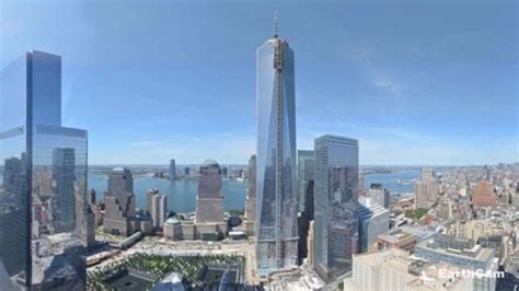 Timelapse Of One World Trade Centers Construction Bbc News