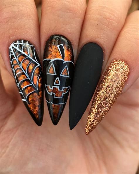 Halloween Stiletto Nails Craft And Beauty
