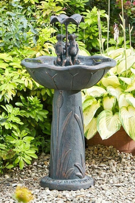 Solar Frog Water Feature Water Features Water Features In The Garden