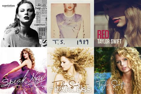 Includes album cover, release year, and user reviews. La evolución musical de Taylor Swift y su álbum Reputation ...