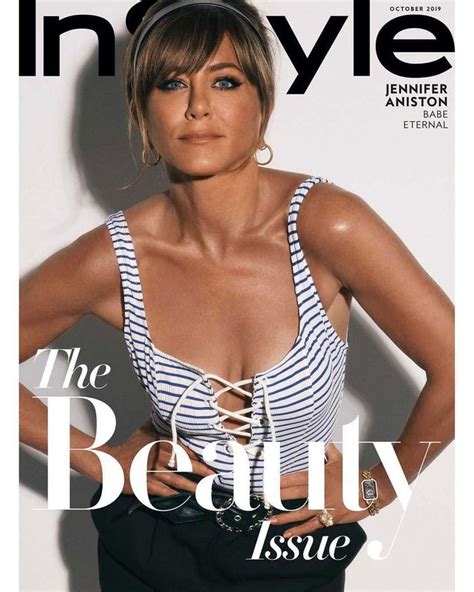 Jennifer Aniston Na Pięciu Okładkach Instyle Jak Się Zaprezentowała