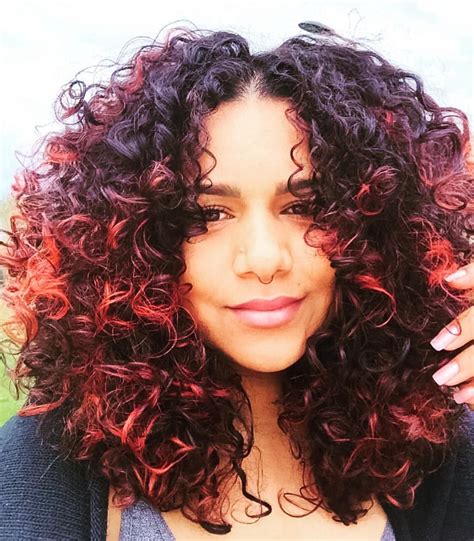 Short Curly Brown Hair With Red Highlights 50 Ideas Of Caramel Highlights Worth Trying For