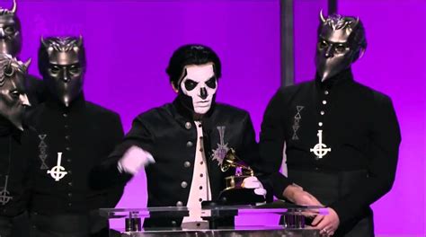 ghost winning best metal performance the grammys 2016 ghost videos grammy band ghost