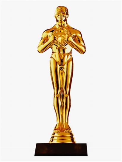 Oscar Award Academy Clipart Awards Gold Silhouette