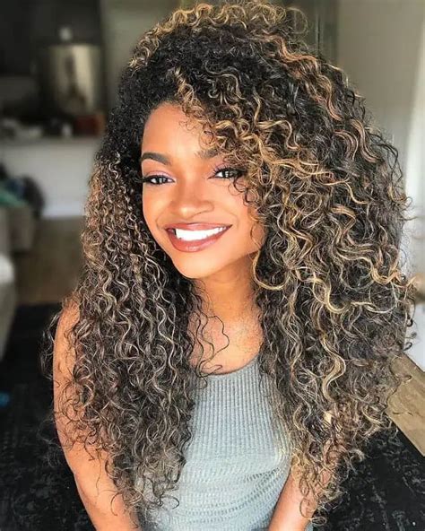 Great Inspiration Long Curly Hair With Layers Curly Hairstyle