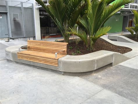 Terrazzo is one of the hardest man made surfaces available. Cycle way curved planters — Terrazzo + Stoneworks