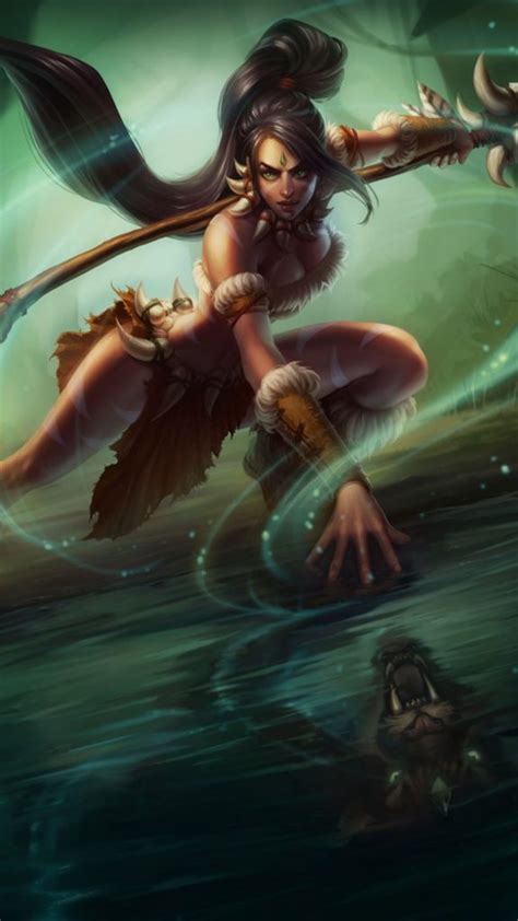 Nidalee League Of Legends 4k Ultra Hd Mobile Wallpaper