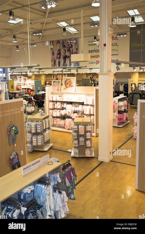 Dh Mothercare Shop Uk Inside Baby Store Mechandise Display Selves Leeds