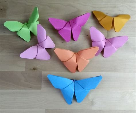 Diy Paper Butterflies 5 Steps With Pictures Instructables