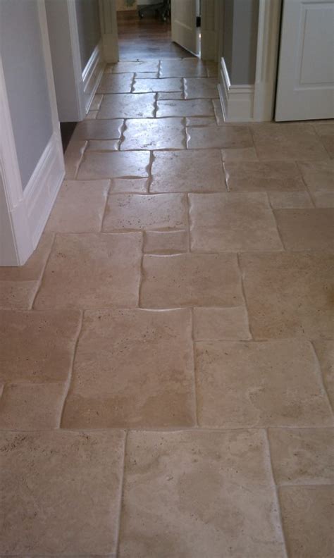 Elegant travertine tile backsplash ideas and mosaic tiles. Old World Normandy Travertine Floor ...; - mudroom but in ...