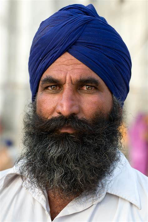 Sikh Man At The Golden Temple In Amritsar ~ Gabriella Giudici