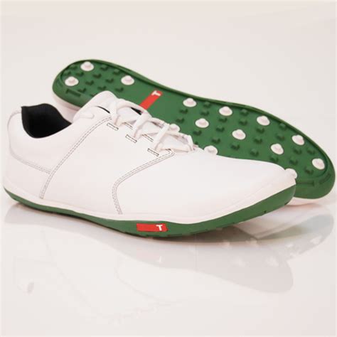2012 True Linkswear True Tour Golf Shoes Mens Whitegreen At