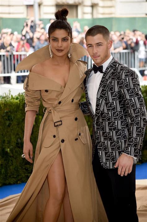 Jonas, 26, and chopra, 36, first sparked romance rumors over a year ago after they posed together on the red carpet at the met gala due to the fact that they were both rocking related content: Nick Jonas And Wife Priyanka Chopra Are Reportedly ...