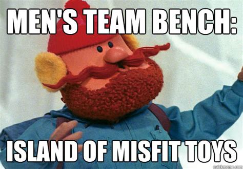 Mens Team Bench Island Of Misfit Toys Uconn Corneilius Quickmeme