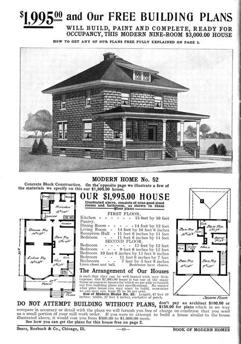 1908 Sears Roebuck And Co Kit House No 52 Historic Homes Sears