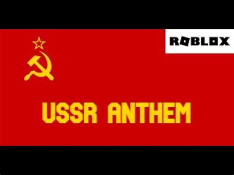 Soviet Anthem Roblox YouTube