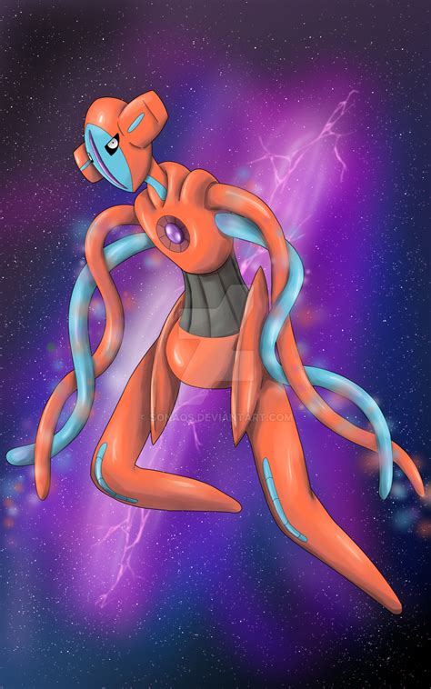 Deoxys By Sonaos On Deviantart