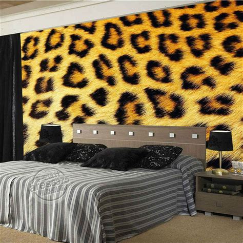 Online Buy Wholesale Leopard Print Wallpaper From China