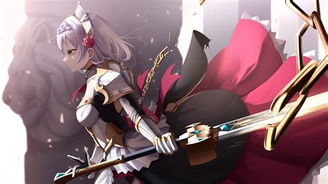 Noelle With Sword 4k Hd Genshin Impact Wallpapers Hd Wallpapers Id