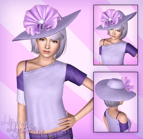 My Sims 3 Blog Mistress Mysterium Fixed Lemonleaf Hat Conversion For
