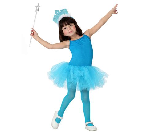 blaues ballerina kostüm für mädchen