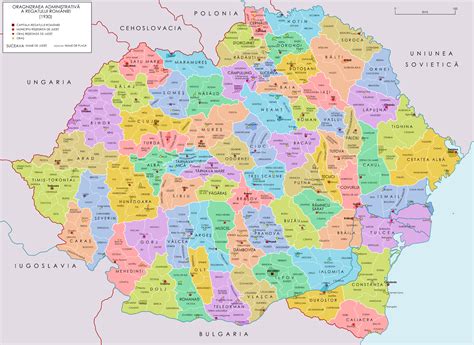 Harta Judetelor Din Romania Laosid