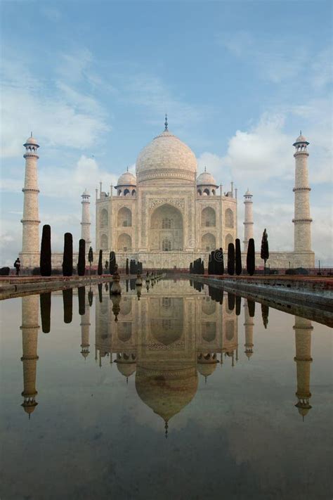 Taj Mahal Mausoleum In The City Of Agra Stock Image Image Of
