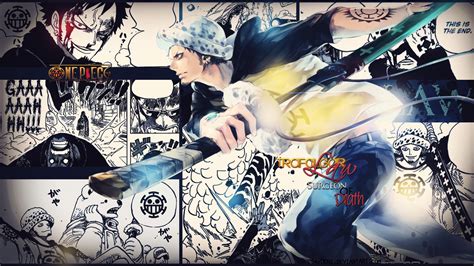 Wallpaper Anime One Piece Trafalgar Law Sword Katana Tattoo Hat 1920x1080 Reeoh