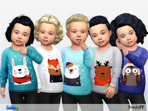 Sonata77s S77 Toddler 28 Sims 4 Toddler Sims 4 Cc Kids Clothing
