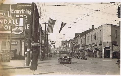 Fifth Street 1900s East Liverpool Ohio Old Houses Hometown The Past