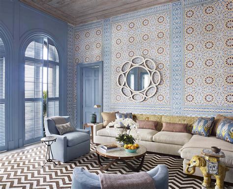 Download Blue Pastel House Interior Design Wallpaper