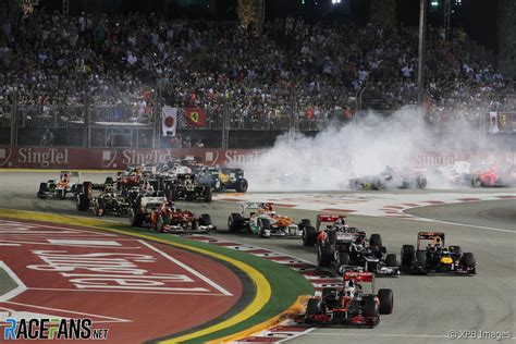 Motor Racing Formula One World Championship Singapore Grand Prix