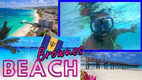 brownes beach barbados youtube