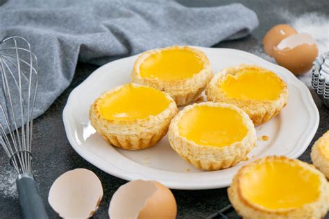 Desserts, breads, drinks, and more can be made with your leftover egg whites. Egg Custard Tarts | Asian Inspirations
