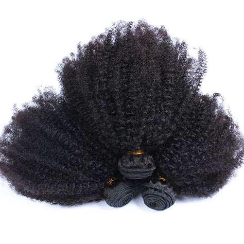 Buy Mongolian Afro Kinky Curly Hair Weave Extensions