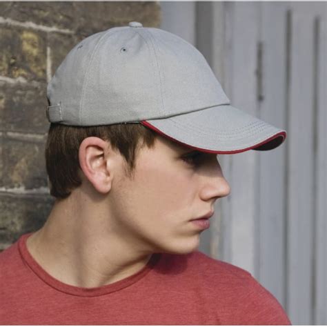 Result Headwear Rc24p Low Profile Heavy Brushed Cotton Cap With