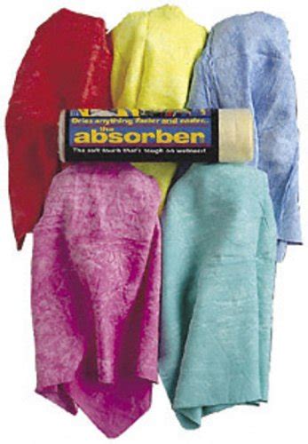 The Absorber Synthetic Drying Chamois 27″ X 17″ Blue Products For