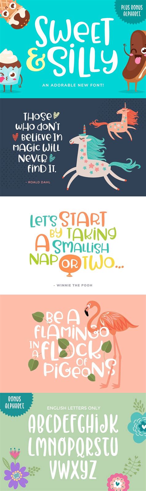 Sweet And Silly Introducing Sweet And Silly An Adorable Font That Will
