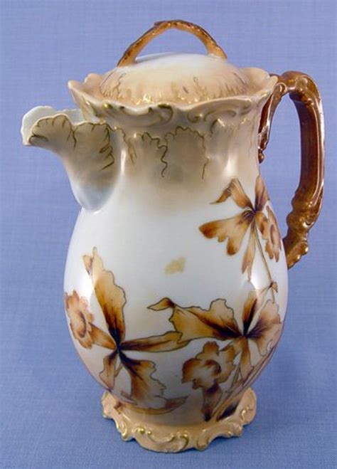 313 French Limoges Chocolate Pot Jul 23 2006 Burchard Galleries