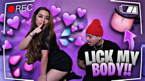 Lick My Body Challenge Gone Too Far Youtube