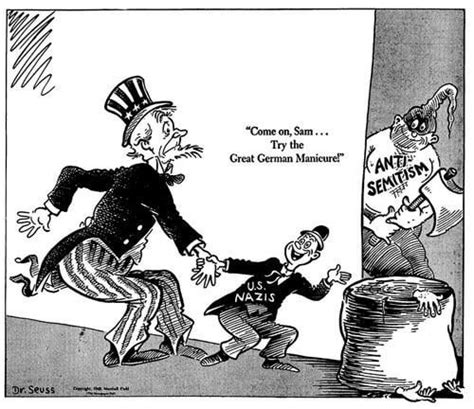 Anti Appeasement Cartoon Dr Seuss 1940 Rpropagandaposters