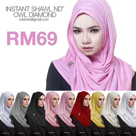 Maybe you would like to learn more about one of these? Koleksi Shawl Terbaru Nora Danish ND Owl Diamond