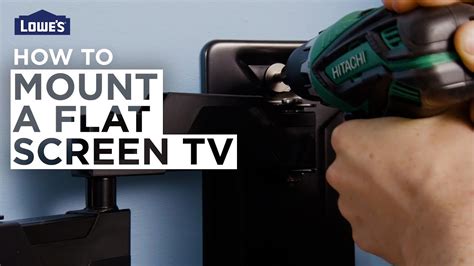 How To Wall Mount A Flat Screen Tv Diy Basics Youtube