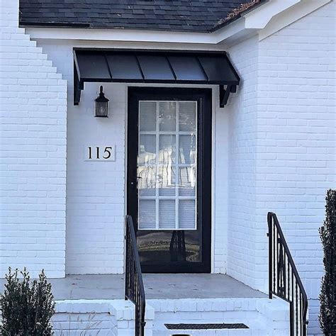 Modern Front Door Awning Ideas Winningly Podcast Galleria Di Immagini