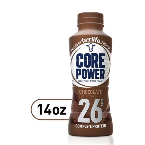 Core Power Complete Protein By Fairlife G Chocolate Protein Shake